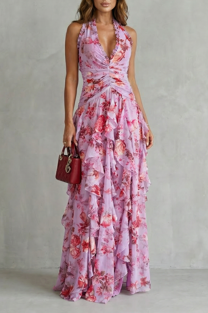 Belladina™ | Halter Maxi Dress