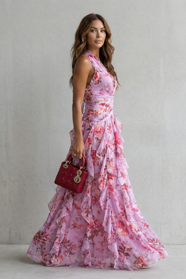 Belladina™ | Halter Maxi Dress