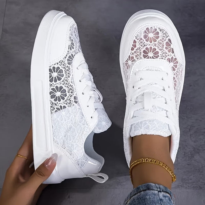 Dentelle™ | Floral Lace Sneakers