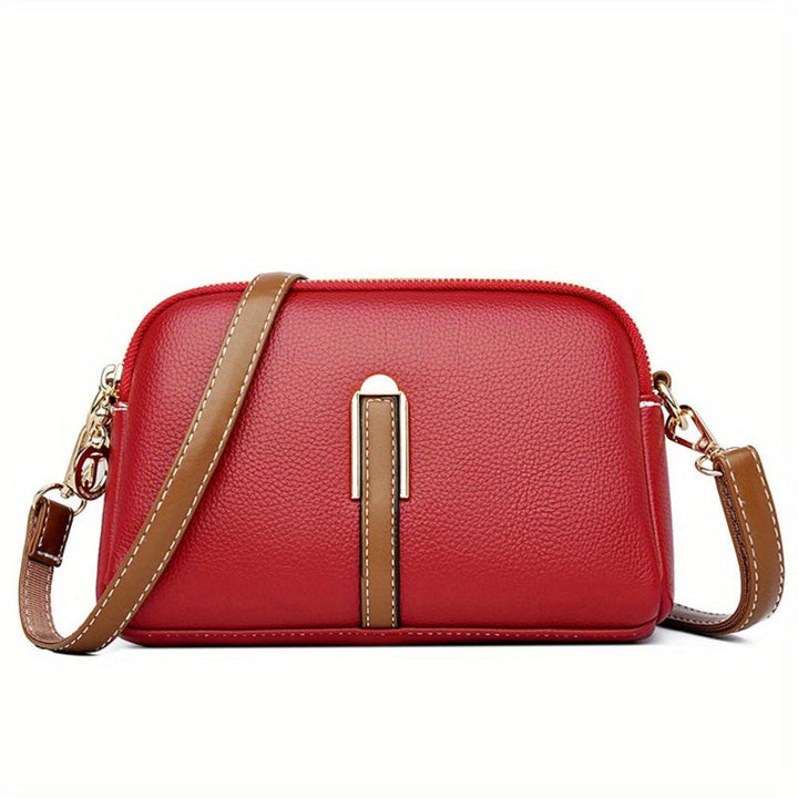 Mila | Small but spacious — Leather Shoulder Bag