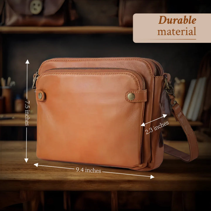 Kim | Comfortable every day — Classic Leather Bag