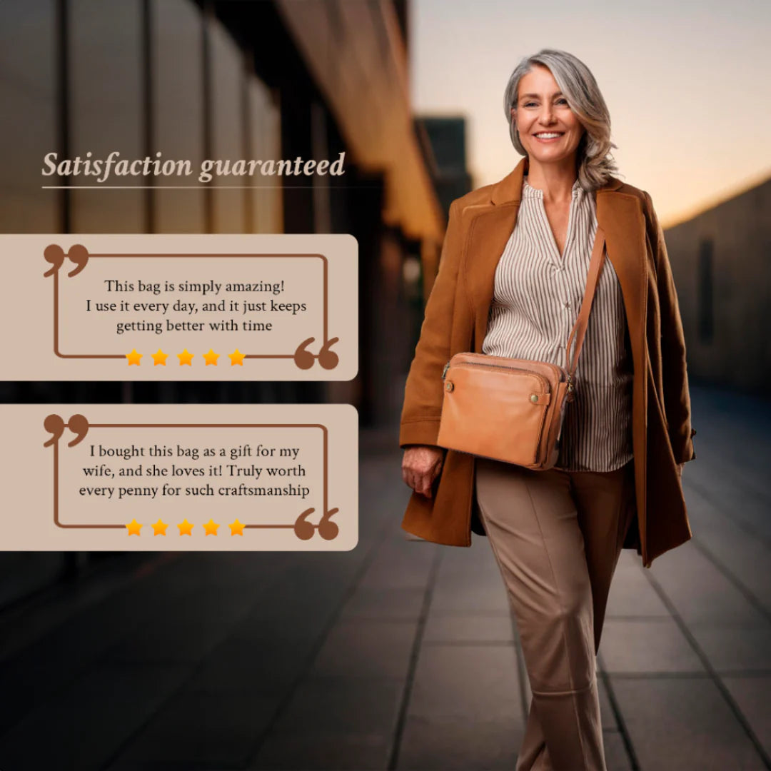 Kim | Comfortable every day — Classic Leather Bag