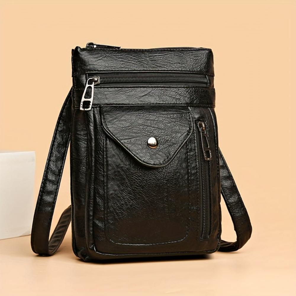 Lina | Vintage feel, everyday comfort — Leather Shoulder Bag