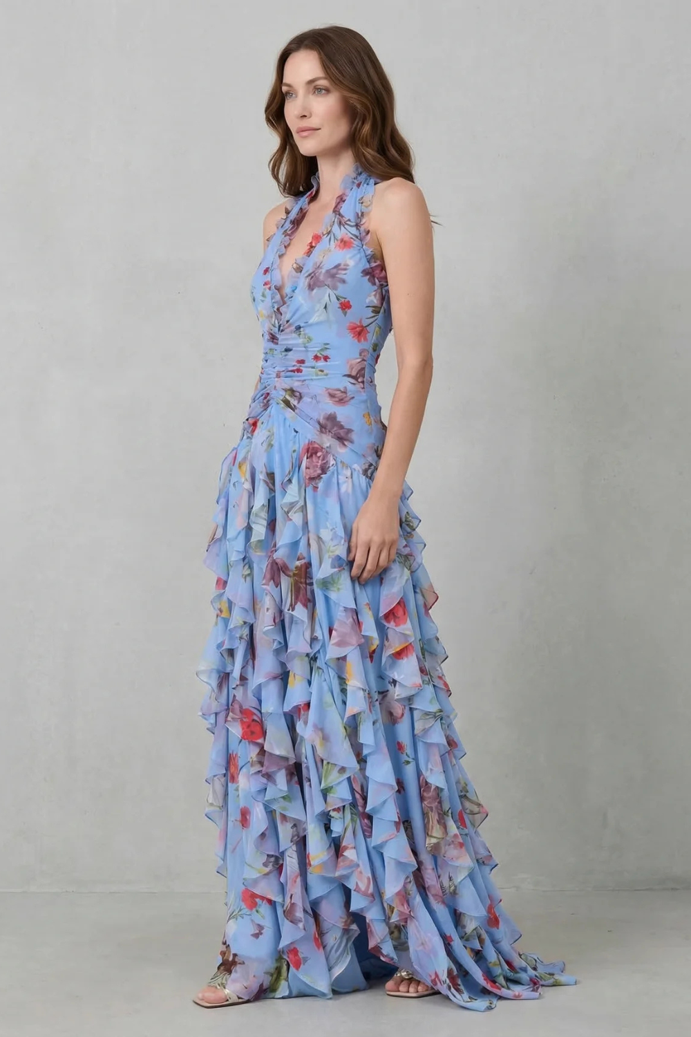 Belladina™ | Halter Maxi Dress