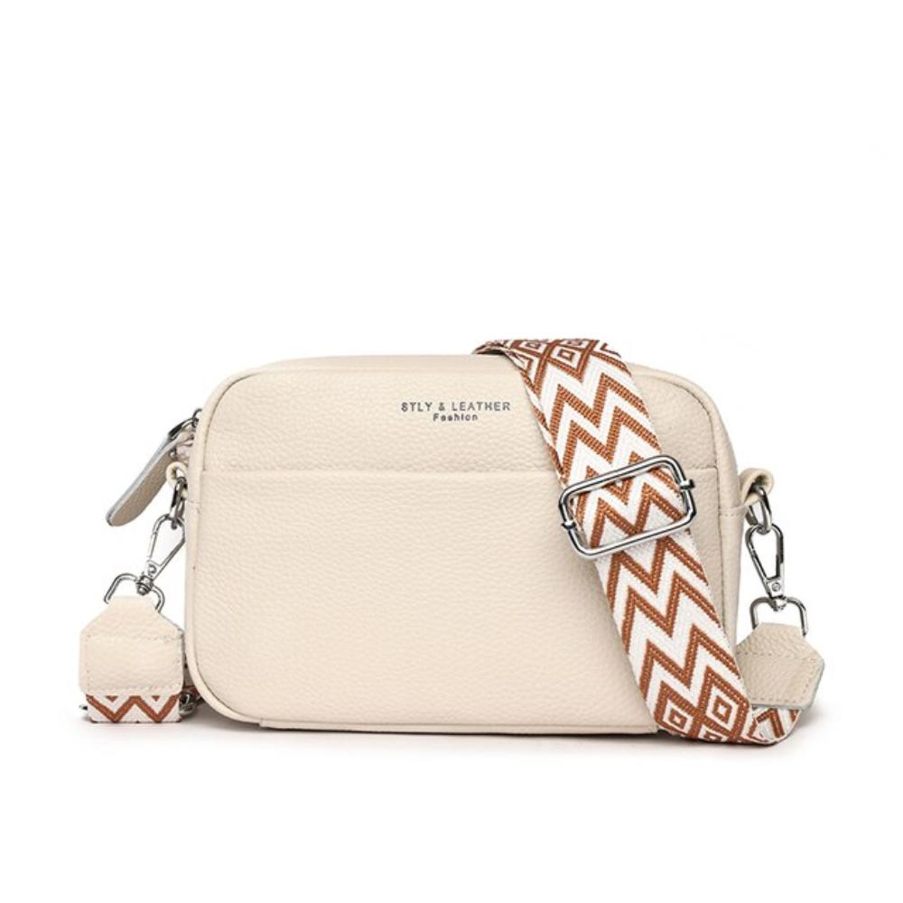 Bella | From work to evening — Elegant Leather Shoulder Bag