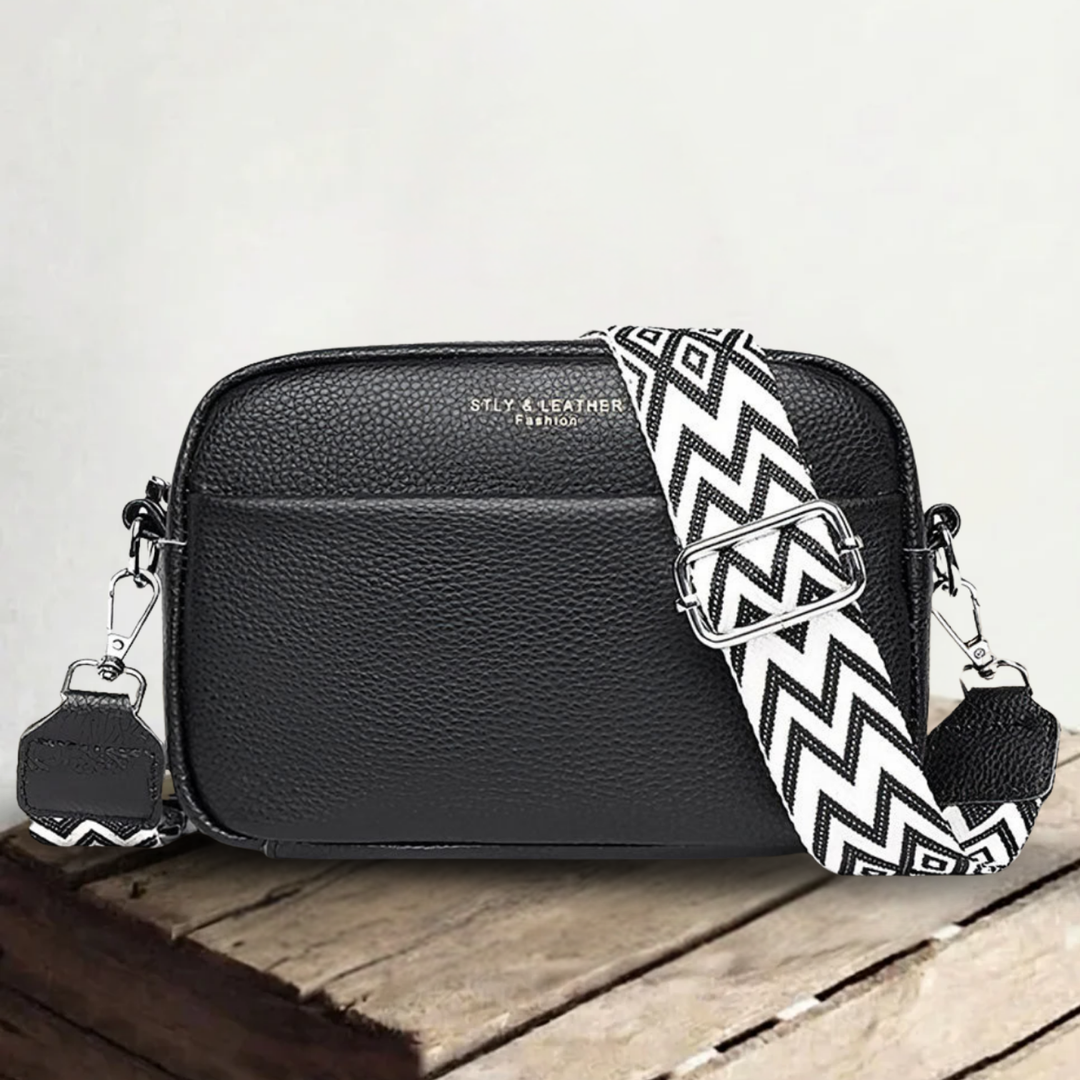 Bella | From work to evening — Elegant Leather Shoulder Bag