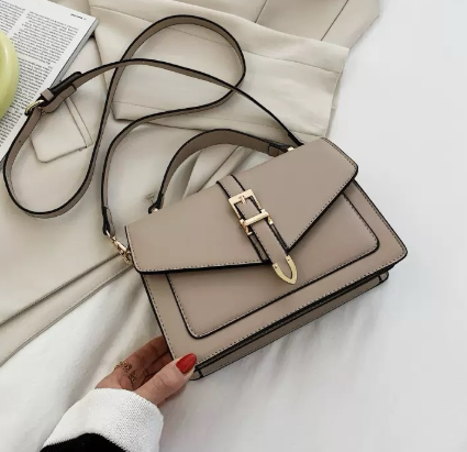 Lina | Never search again — Classic Leather Shoulder Bag