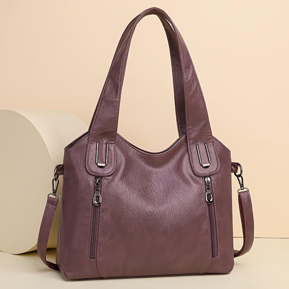 Emma | Timeless and trusted — Retro Leather Shoulder Bag